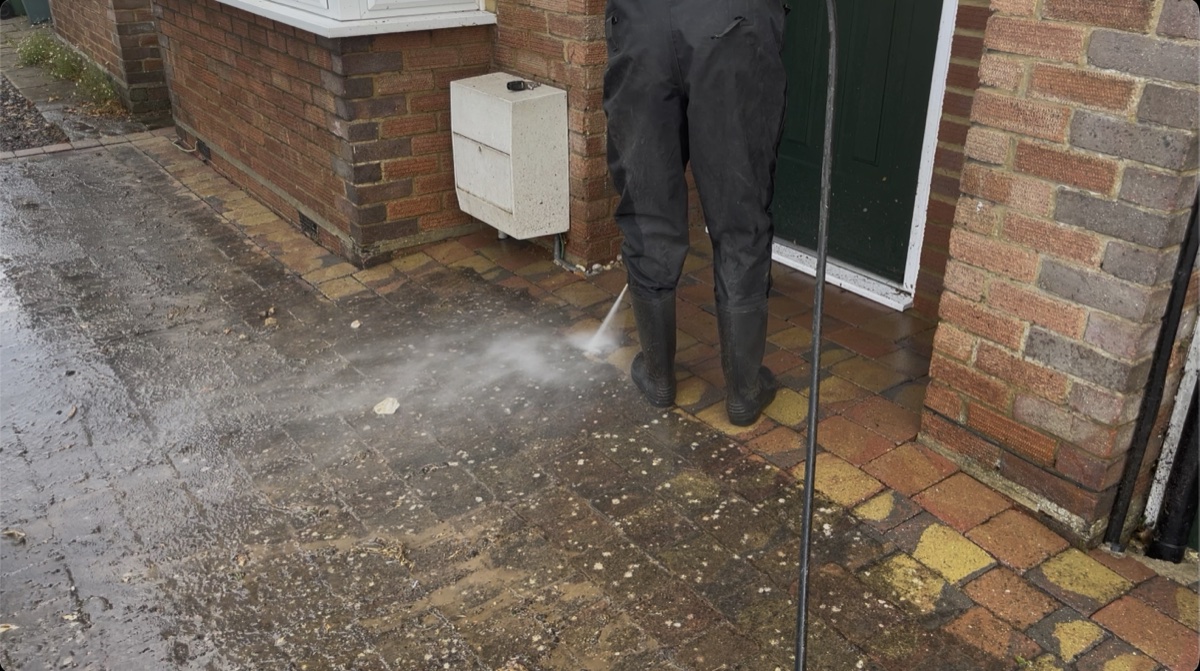 Block Paving Pressure Wash