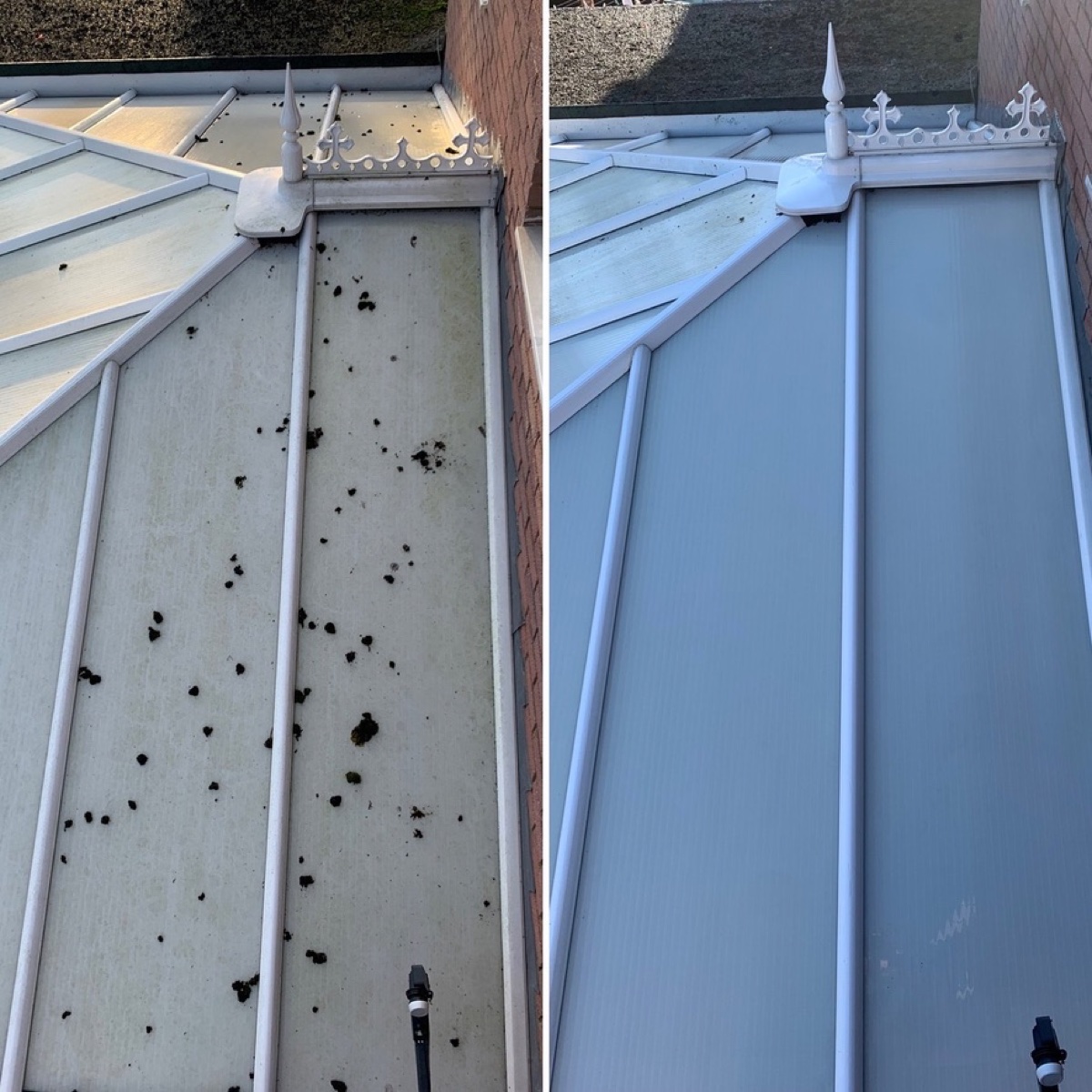 Conservatory Roof Before & After